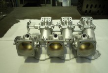 Ford V6 Throttle Boddies Cleaned After Fire Damage