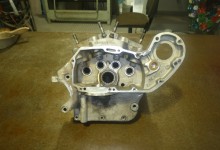 Harley Engine Casing -Before Harley Engine Casing -Before